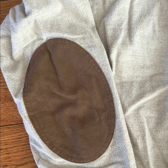 J. Crew Brown and Tan Casual Button Down Shirt with Elbow Patches - Picture 3 of 4